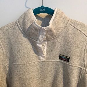 NWT L.L.Bean Heather Pullover